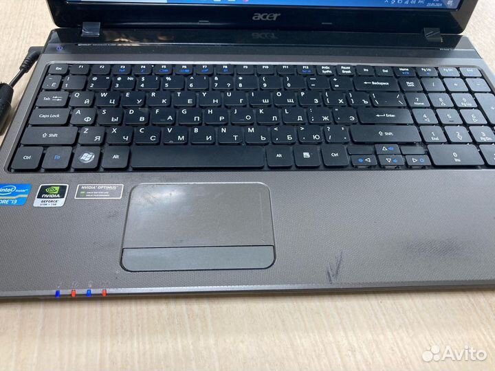 Ноутбук Acer i3 2350m/ озу 6gb/ HDD 500gb/ GT 610M