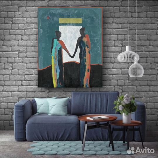 Картина холст большая