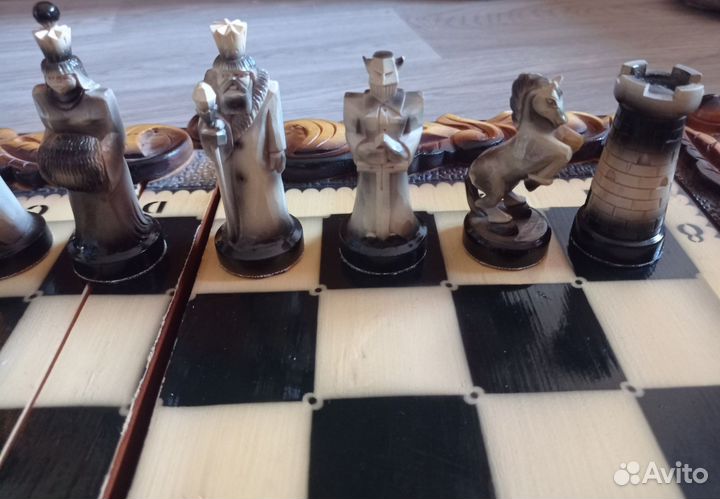 Шахматы деревянные ручной работы