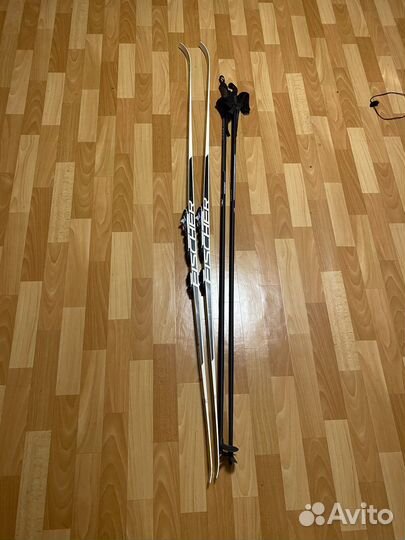 Беговые лыжи Fisher LS combi; 187 см. Новые