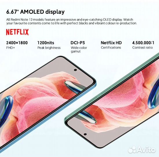 Xiaomi Redmi note 12-8/256Gb (Зелёный)