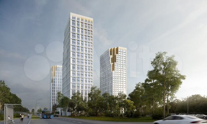 Квартира-студия, 51 м², 3/31 эт.