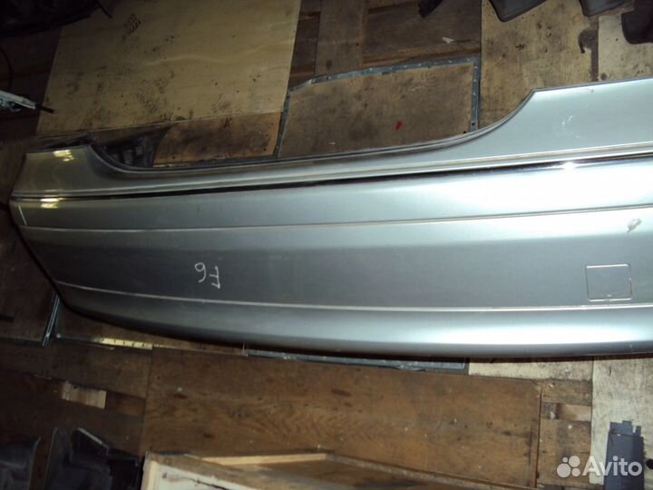 Бампер Мерседес Ц 203 Mercedes C W203 задний хром