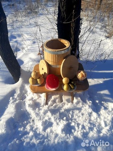 Кадка дубовая