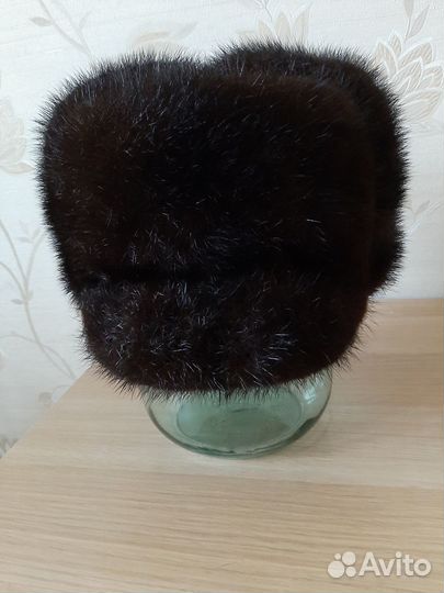 Мужская зимняя меховая шапка 57 размер