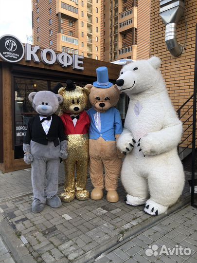 Большие мишки ростовые