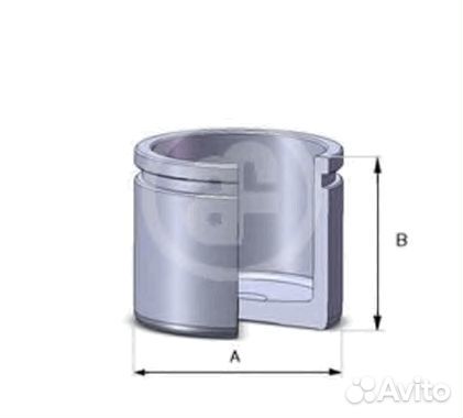 Поршень тормозного суппорта переднего