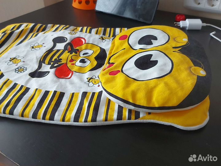 Матрас и подушка детская для новорожденных