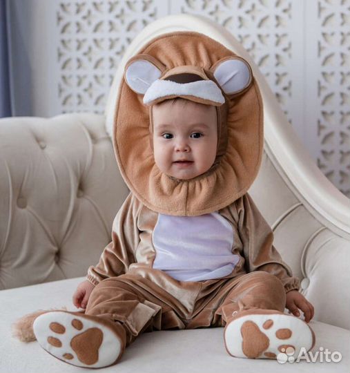 Карнавальный костюм льва для мальчика 74