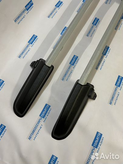 Рейлинги Шевроле-Нива comfort/серебро