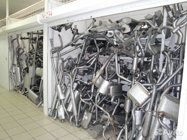 Выхлопные системы в наличии (глушители) новые