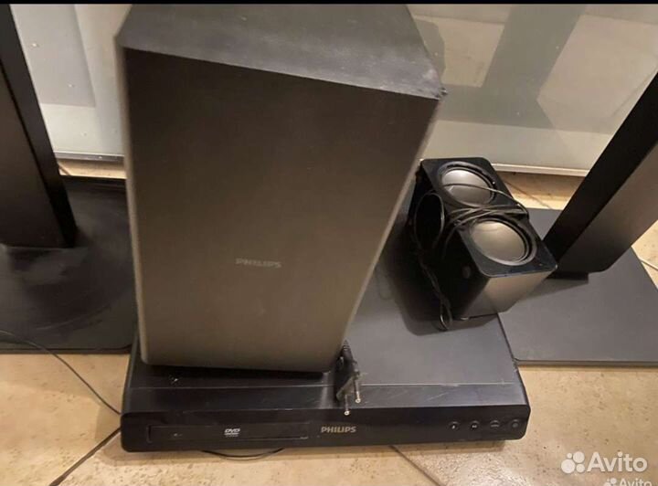 Домашняя аудиосистема 5:1 philips hts3539