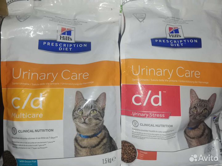 Hills сухой Корм для кошек и лечебный