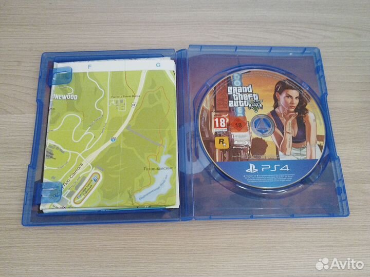 Игра ps4 GTA 5