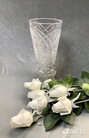 Очень красивая ваза. Хрусталь. СССР