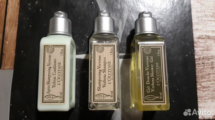 Набор Loccitane Вербена (шампунь, гель, бальзам)