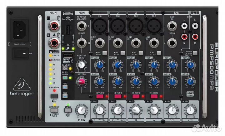 Behringer Микшеры с усилителем, новые