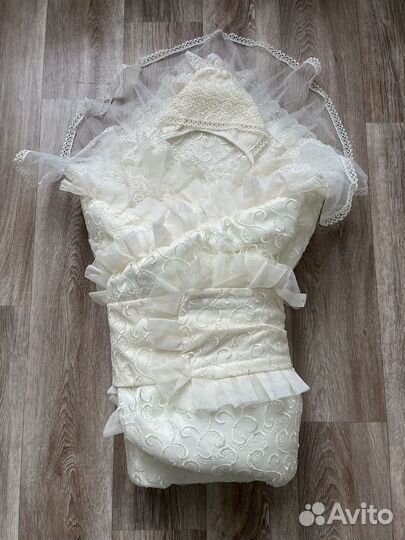 Зимний конверт на выписку