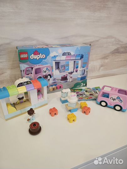 Конструктор lego duplo Cafe, мороженое, животные