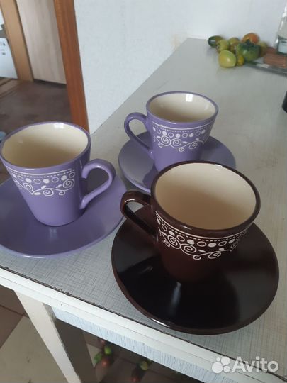 Чашки с блюдцем германия