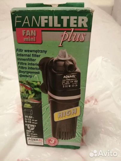 Внутренний фильтр для аквариума FAN mini