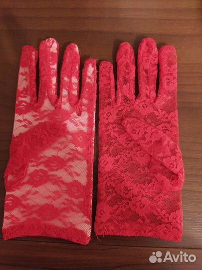 Гипюровые перчатки