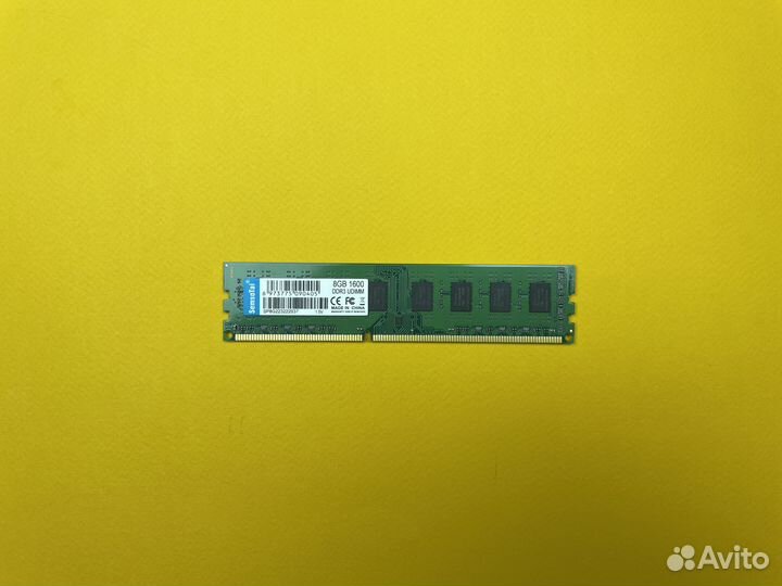 Оперативная память DDR3 8GB 1600 MHz dimm для пк