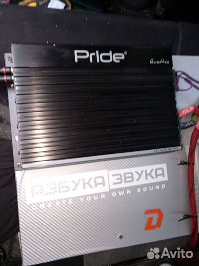 Усилитель 4 канальный Pride 400w