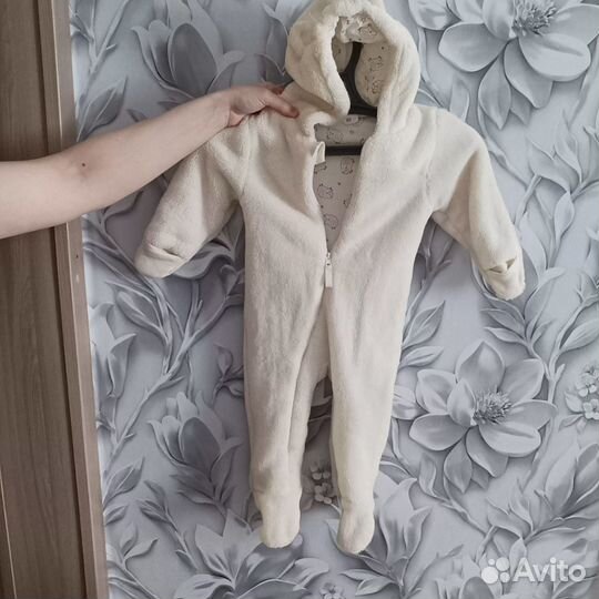 Комбинезон плюшевый 80