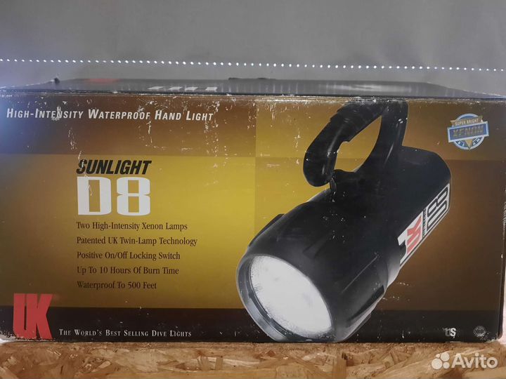 Фонарь для дайвинга и подводной охоты