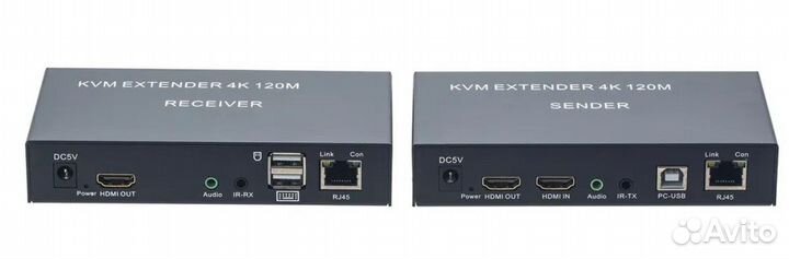 4K 120M KVM hdmi USB Extender-удлинитель по витой