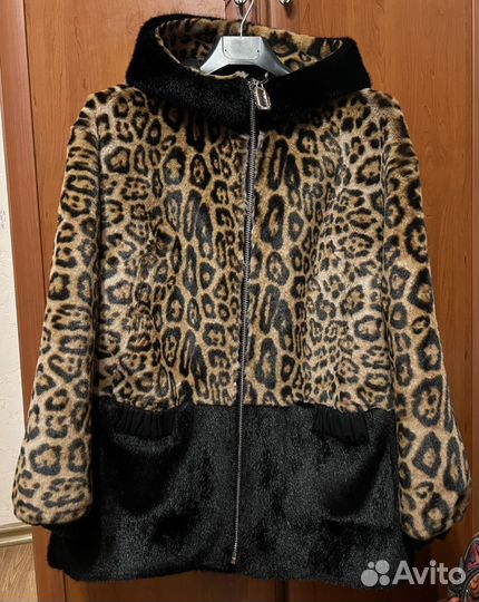 Шубка двухсторонняя эко мех