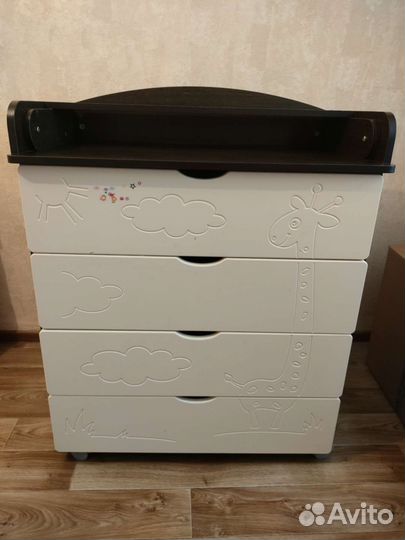 Комод детский с пеленальным столиком