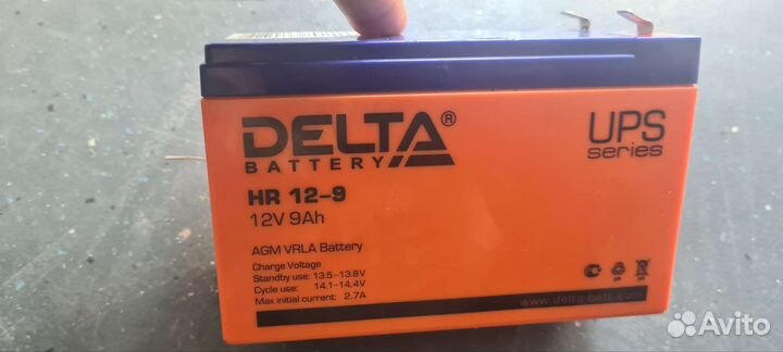 Аккумулятор Delta HRL 12-9 (1234W) X -5шт
