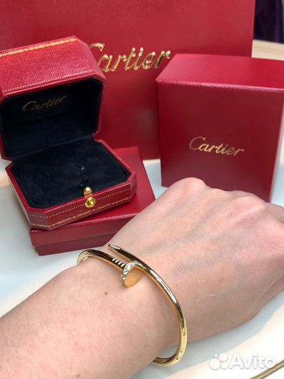 Браслет cartier just un clou золотой