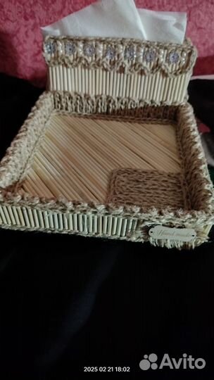 Хлебница-салфетница