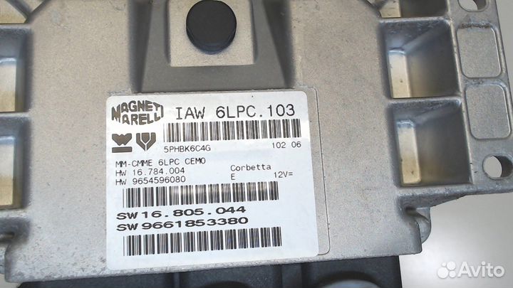 Блок управления двигателем Citroen C3, 2006