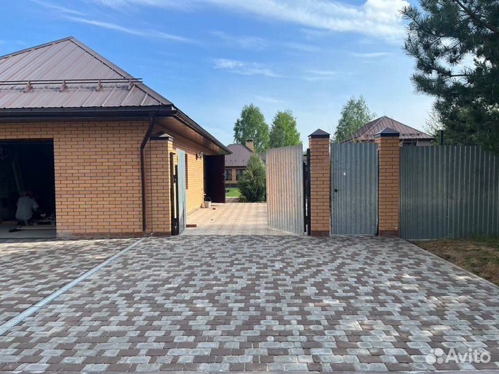 Укладка тротуарной плитки под ключ