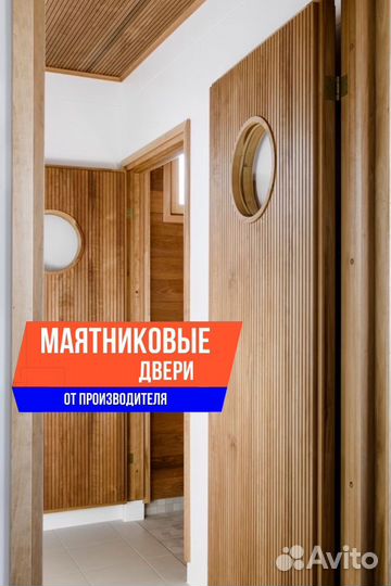 Дверь маятниковая