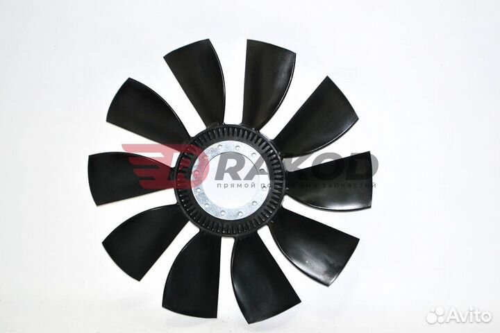 Вентилятор howo D620 10 лопастей createk