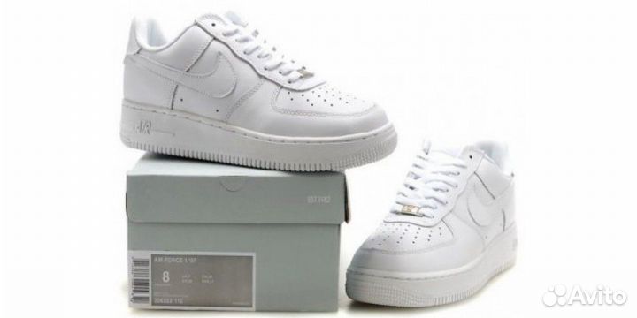 Кроссовки Nike air force 1 white