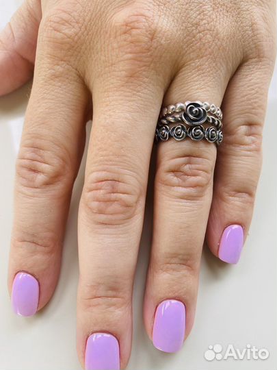 Серебряное кольцо