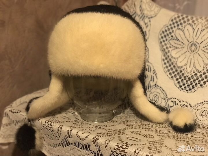 Шапка норковая женская