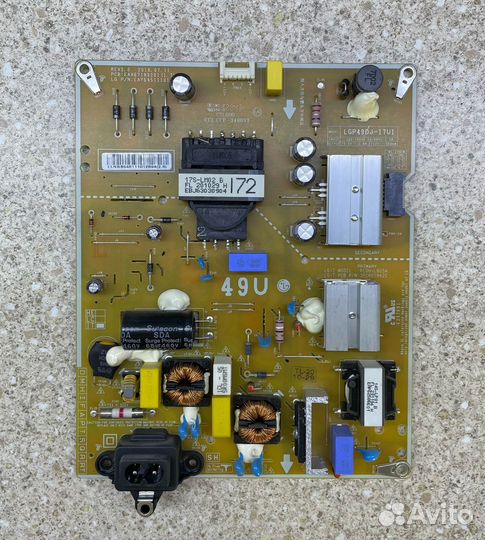 Запчасти для телевизора LG 49UK6200PLA