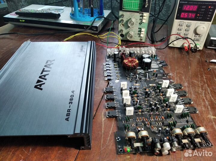 Ремонт автоусилителей, автомагнитол, усилителей