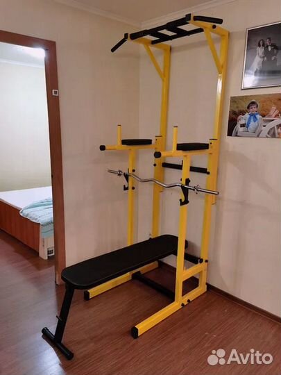 Турник напольный брусья пресс скамья