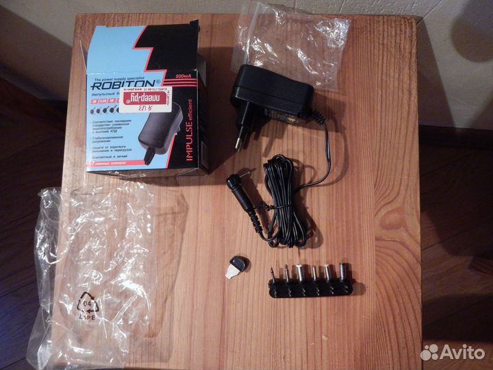 Блок питания robiton TN500S 500мА импульсный