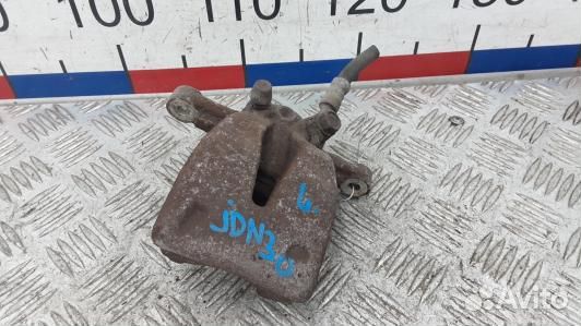 Суппорт тормозной задний левый toyota avensis T25