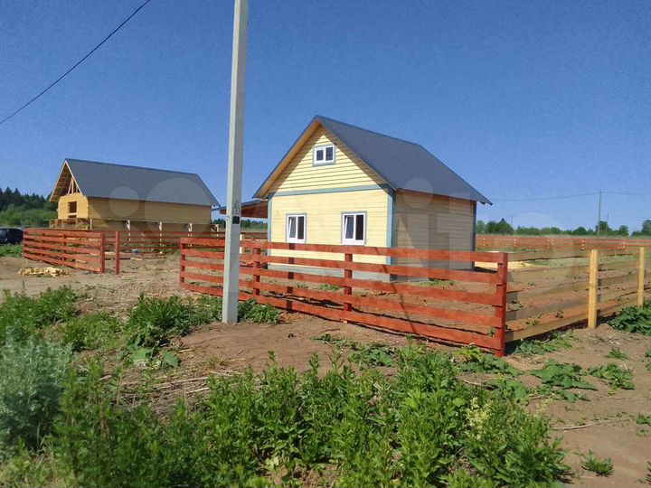 Дом 48 м² на участке 10 сот.