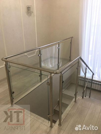 Перила из нержавеющей стали, ограждение